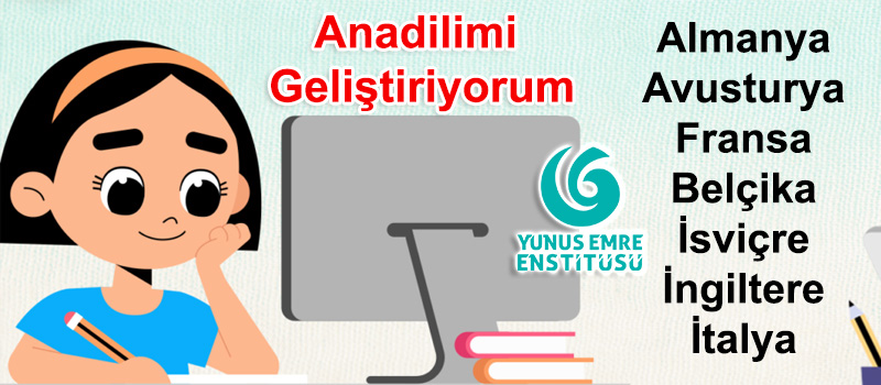 ÜCRETSİZ çevrim içi TÜRKÇE kursu - YEE Anadilimi Geliştiriyorum