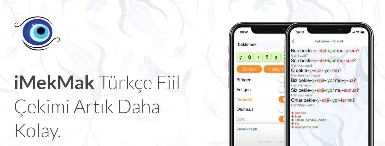 iMekMak - Türkçe Fiil Çekimi Uygulaması - iMekMak Turkish Verb Conjugation