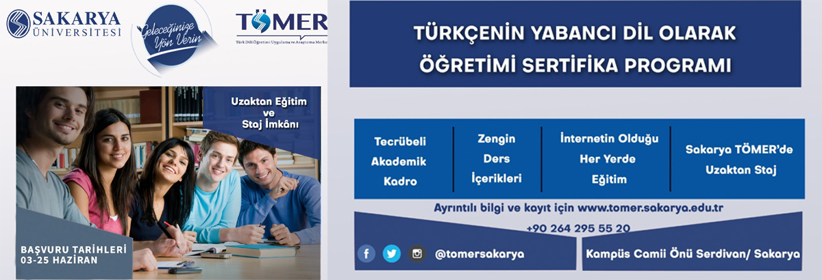 TÜRKÇENİN YABANCI DİL OLARAK ÖĞRETİMİ SERTİFİKA PROGRAMI XV (EĞİTİCİLERİN EĞİTİMİ/UZAKTAN EĞİTİM)