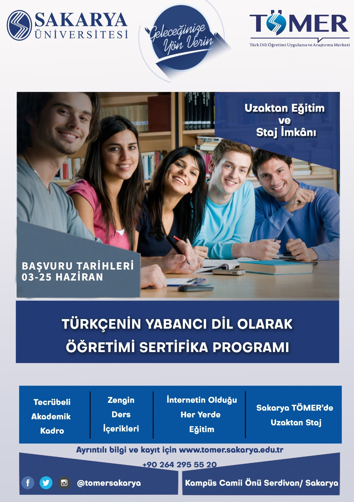 TÜRKÇENİN YABANCI DİL OLARAK ÖĞRETİMİ SERTİFİKA PROGRAMI XV (EĞİTİCİLERİN EĞİTİMİ/UZAKTAN EĞİTİM)